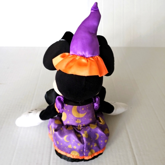 Disney 2018 Halloween plush Minnie Mouse witch 16" toy character collectible - Picture 8 of 12
